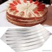 Cake Ring Mold ixaer Adjustable Round Stainless Steel DIY Mousse Cake Ring Mold Layer Slicer Cutter - B07G9WSRW5